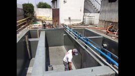 Poliéster Carrasco Construcción de piscina