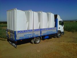 Poliéster Carrasco Carro con tanques